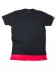 El3vated Double Layer Tee Red