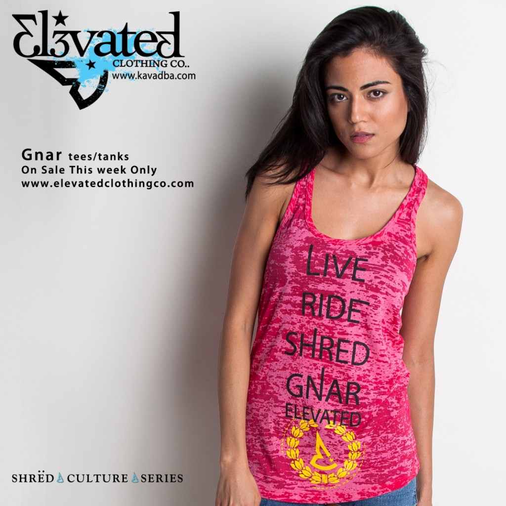 elevated clothing girls action sports tank