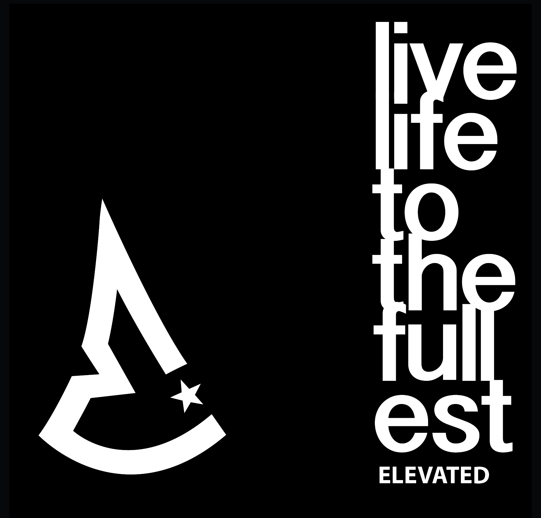 elevated clothing logo live life to the fullest