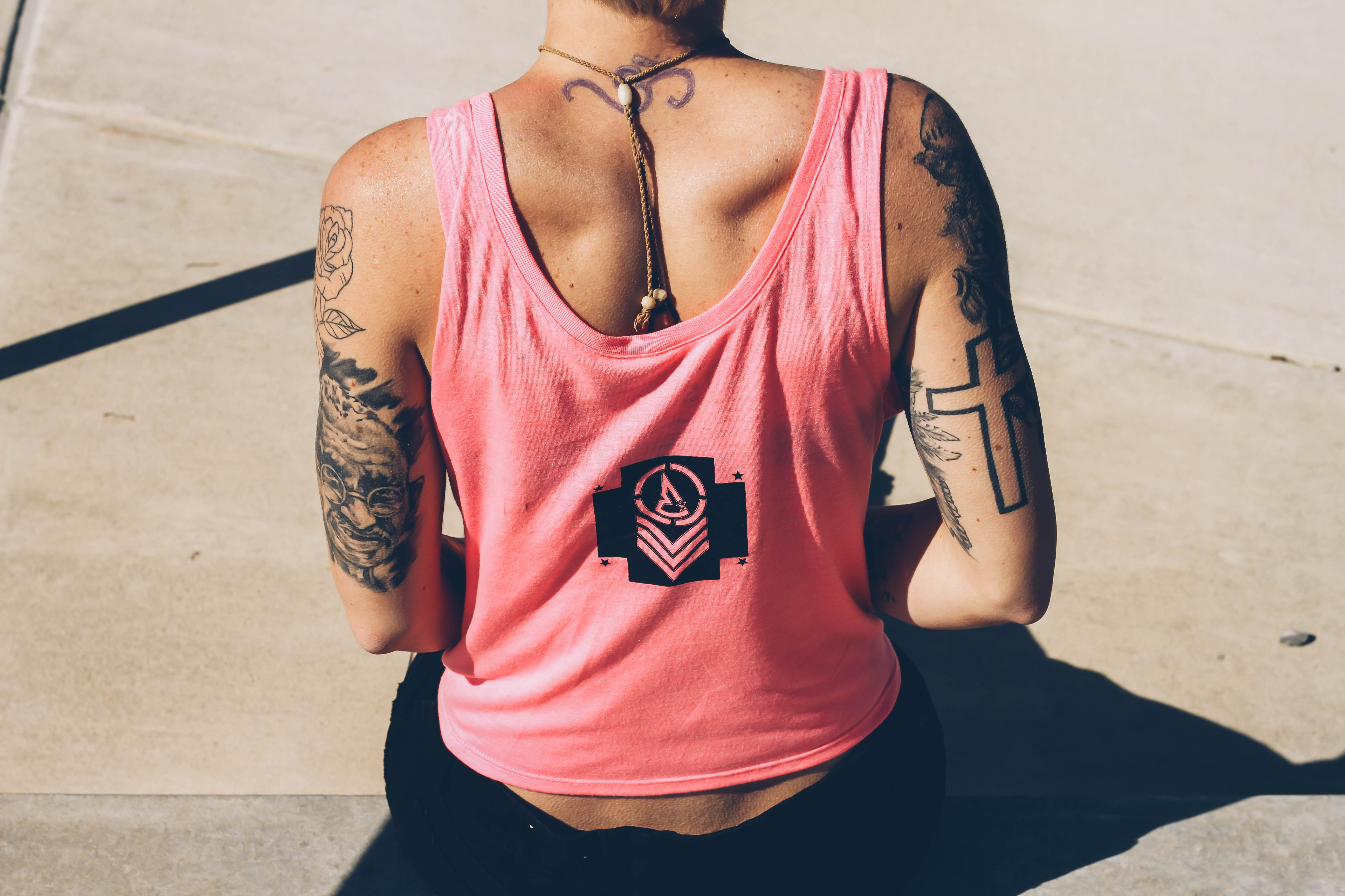 elevated clothing pink girls crop top